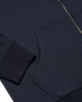 The Quiksilver Mens Quik Zip Fleece Jacket in Dark Navy