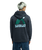 The Quiksilver Mens Peak Hoodie in Tarmac