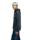 The Quiksilver Mens Peak Hoodie in Tarmac
