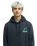 The Quiksilver Mens Peak Hoodie in Tarmac