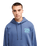 The Quiksilver Mens Salt Water Palm Rise Hoodie in Vintage Indigo