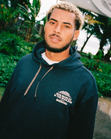 Bob Marley Concert Hoodie in Black Pigment