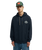 The Quiksilver Mens Bob Marley Concert Hoodie in Black Pigment
