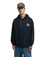 The Quiksilver Mens Bob Marley Concert Hoodie in Black Pigment