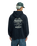 The Quiksilver Mens Bob Marley Concert Hoodie in Black Pigment