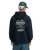 The Quiksilver Mens Bob Marley Concert Hoodie in Black Pigment
