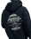 The Quiksilver Mens Bob Marley Concert Hoodie in Black Pigment