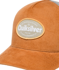 Happy French Hours Trucker Cap in Bran