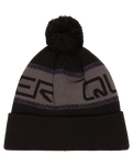 The Quiksilver Mens Summit Beanie in True Black