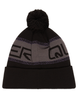 The Quiksilver Mens Summit Beanie in True Black