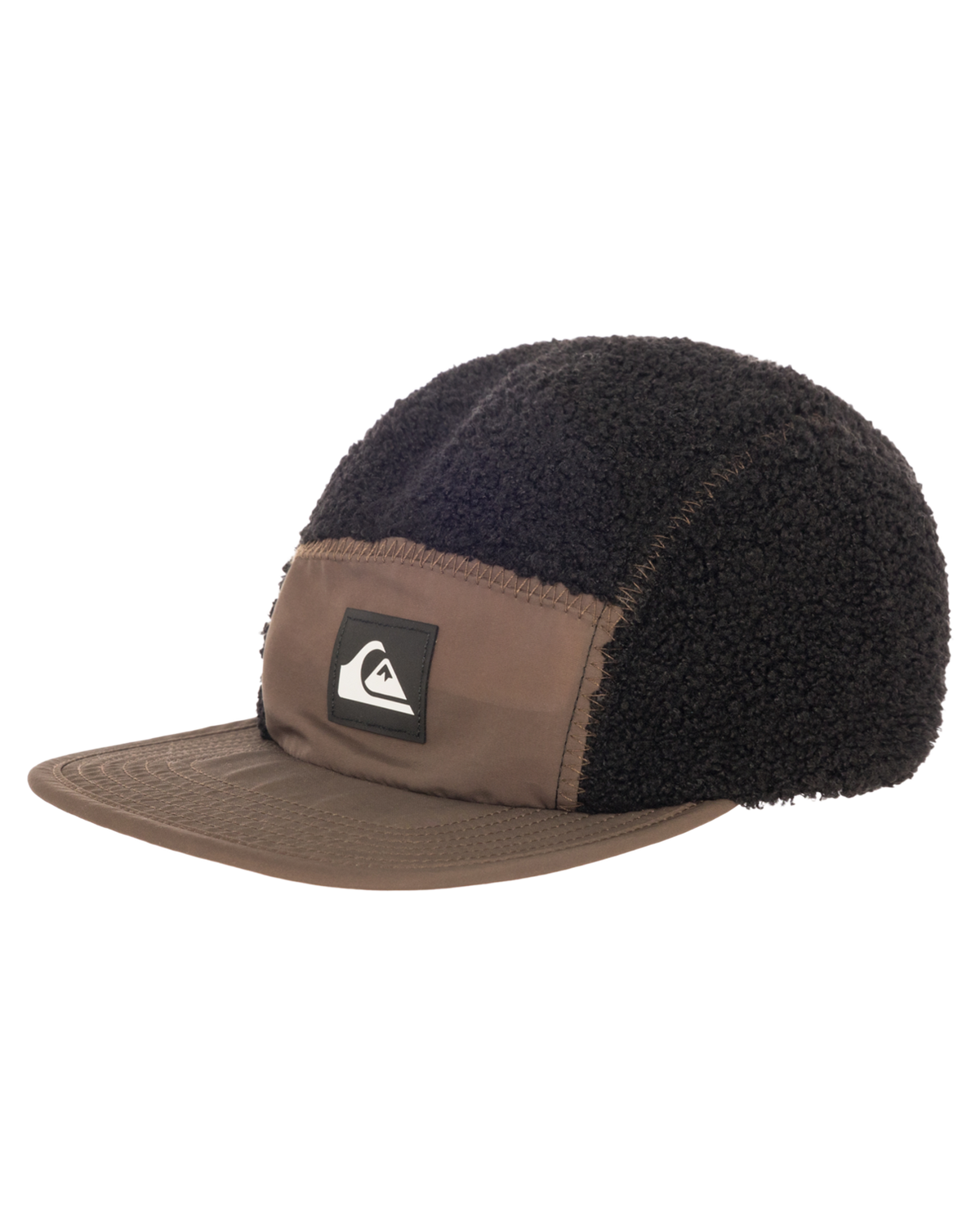 The Quiksilver Mens Alaska Cap in Chocolate Brown