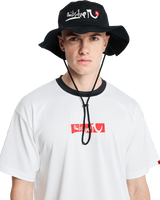 The Quiksilver Mens Bushmaster Hat in Black
