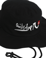 The Quiksilver Mens Bushmaster Hat in Black