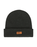 The Quiksilver Mens Performer Waffle Beanie in Forest
