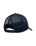 The Quiksilver Mens Decades Cotton Patch Trucker Cap in Dark Denim