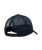 The Quiksilver Mens Decades Cotton Patch Trucker Cap in Dark Denim