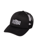 The Quiksilver Mens Decades Foam Trucker Cap in Black