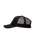 The Quiksilver Mens Decades Foam Trucker Cap in Black