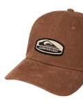 The Quiksilver Mens Decades Cord Cap in Rawhide
