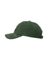 The Quiksilver Mens Decades Cord Cap in Forest