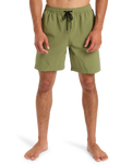 Taxer Amphibian Boardshorts in Loden Green