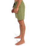 Taxer Amphibian Boardshorts in Loden Green