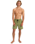 Taxer Amphibian Boardshorts in Loden Green