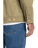 The Quiksilver Mens DNA Surf Harrington Jacket in Aloe