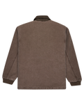 The Quiksilver Mens Shaper Pad Jacket in Chocolate Brown