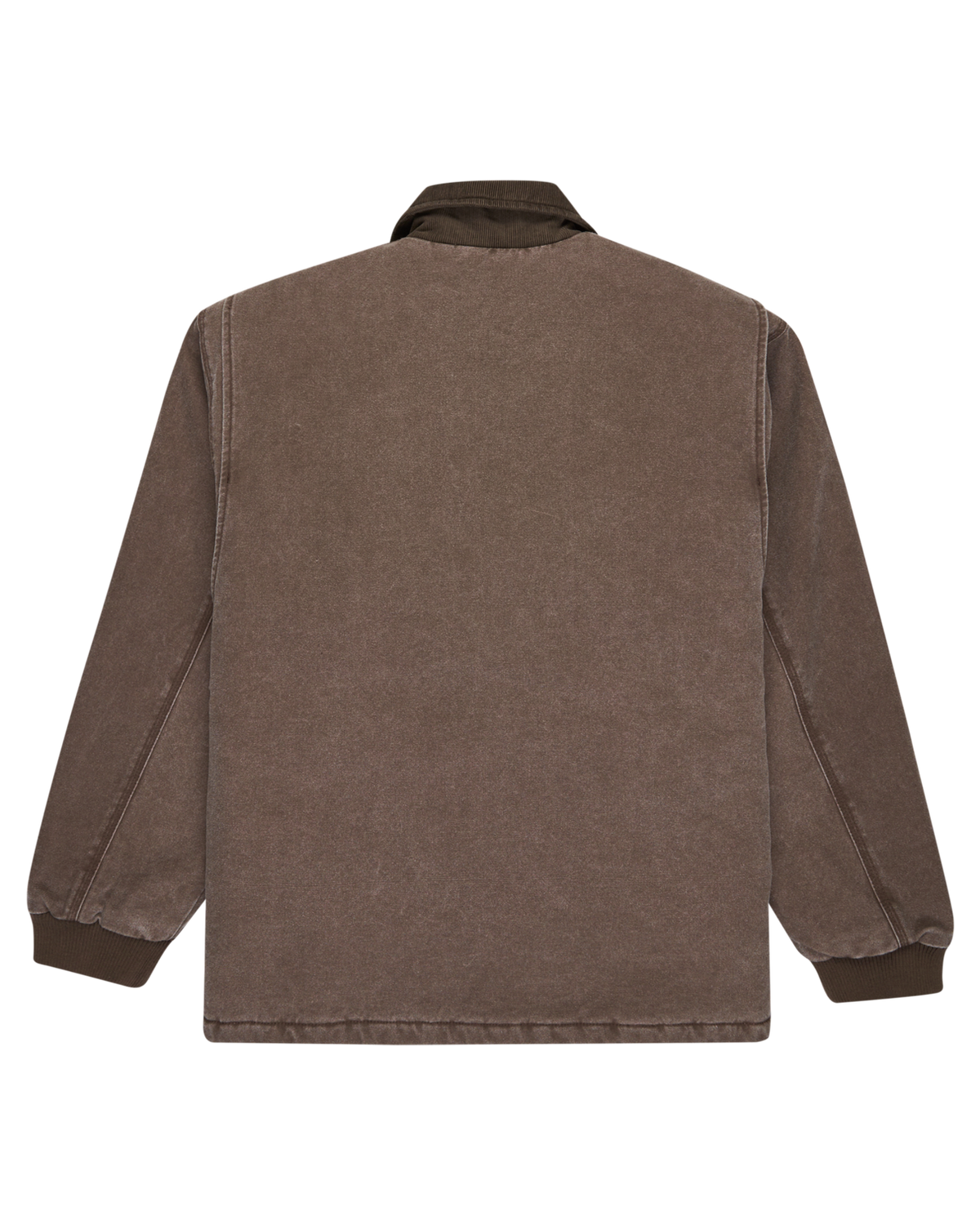 The Quiksilver Mens Shaper Pad Jacket in Chocolate Brown