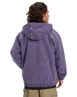 The Quiksilver Mens Mercury Straight Out Jacket in Purple Velvet