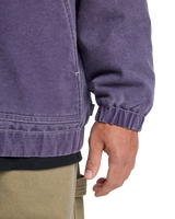 The Quiksilver Mens Mercury Straight Out Jacket in Purple Velvet