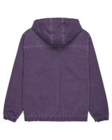 The Quiksilver Mens Mercury Straight Out Jacket in Purple Velvet