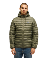 The Quiksilver Mens Scaly Hooded Jacket in Grape Leaf