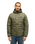 The Quiksilver Mens Scaly Hooded Jacket in Grape Leaf