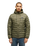 The Quiksilver Mens Scaly Hooded Jacket in Grape Leaf