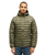 The Quiksilver Mens Scaly Hooded Jacket in Grape Leaf