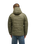 The Quiksilver Mens Scaly Hooded Jacket in Grape Leaf