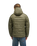 The Quiksilver Mens Scaly Hooded Jacket in Grape Leaf
