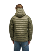 The Quiksilver Mens Scaly Hooded Jacket in Grape Leaf