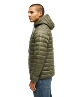 The Quiksilver Mens Scaly Hooded Jacket in Grape Leaf