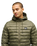 The Quiksilver Mens Scaly Hooded Jacket in Grape Leaf