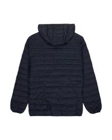The Quiksilver Mens Scaly Hooded Jacket in Dark Navy