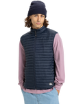 Scaly Gilet in Dark Navy