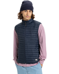 Scaly Gilet in Dark Navy