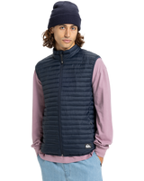 Scaly Gilet in Dark Navy