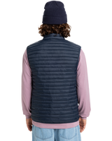 Scaly Gilet in Dark Navy