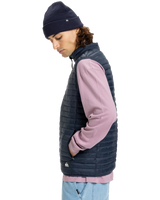 Scaly Gilet in Dark Navy