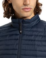 Scaly Gilet in Dark Navy