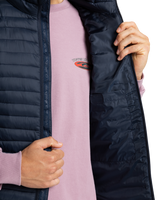 Scaly Gilet in Dark Navy